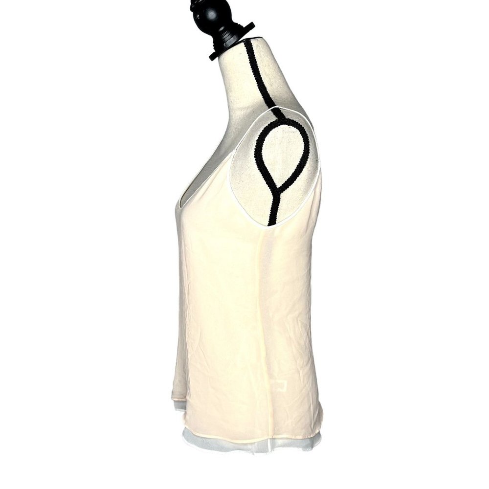 Chelsea28 Light Pink and White Tank Top Blouse Size XS - Picture 4 of 8